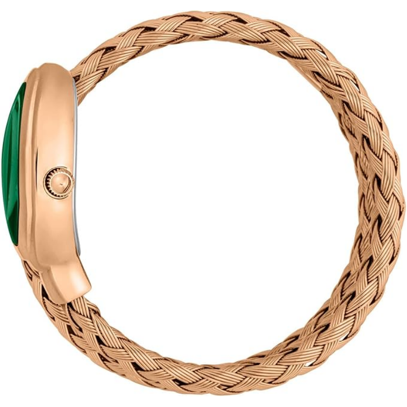Just Cavalli Women’s Quartz Rose Gold Snake Stainless Steel Green Dial 22mm Watch JC1L264M0045 - Image 2