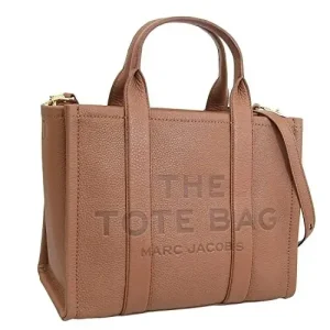MARC JACOBS Traveler Leather MINI Tote Bag ARGAN OIL BROWN (Size: L26cm D13cm H21cm) H009L01SP21-212