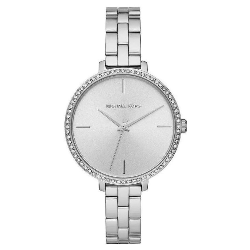 Michael Kors Women’s Quartz Silver Stainless Steel Silver Dial 38mm Watch MK4398