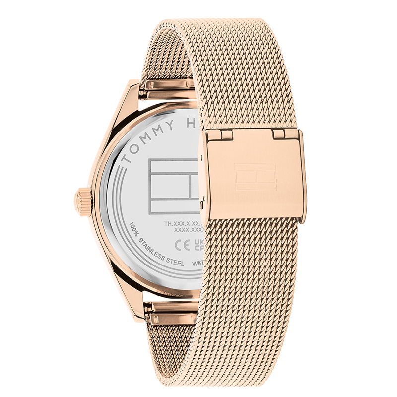 Tommy Hilfiger Women’s Quartz Rose Gold Stainless Steel Rose Gold Dial 38mm Watch 1782715 - Image 3