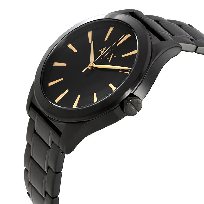 Armani Exchange Men’s Quartz Black Stainless Steel Black Dial 44mm Watch AX7102 - Image 2