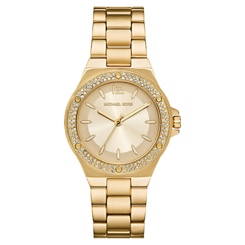 Michael Kors Women’s Quartz Gold Stainless Steel Gold Dial 37mm Watch MKO1186