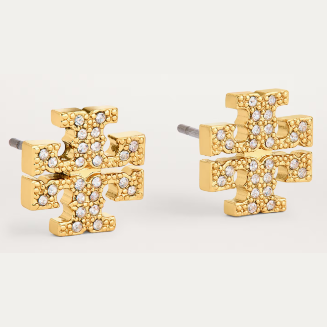 Tory Burch Kira Pave Stud Earrings 53423