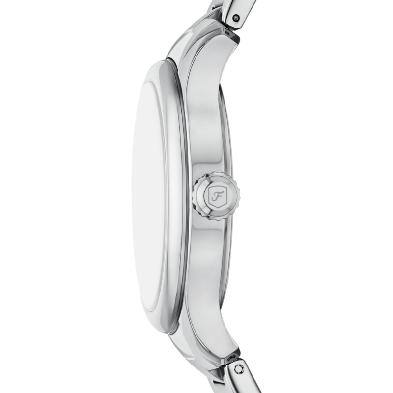 Fossil Women’s Quartz Silver Stainless Steel Silver Dial 38mm Watch ES5393 (Without Tag)