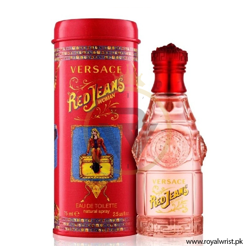 VERSACE RED JEANS EDT Perfume For Women 75ML (Original Perfume) (RW Ref PO3561)