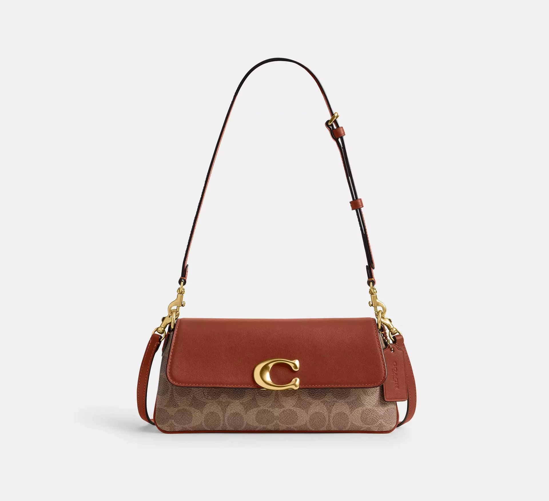 Coach Jet Shoulder Bag in Signature Canvas (Size: L24.8cm, H11.4cm, W5.1cm) CBA83