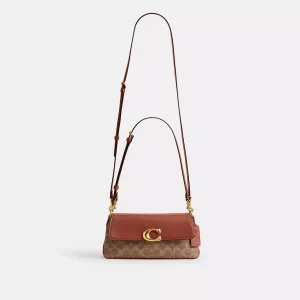 Coach Jet Shoulder Bag in Signature Canvas (Size: L24.8cm, H11.4cm, W5.1cm) CBA83