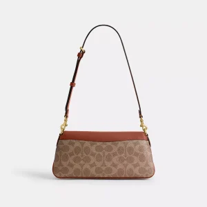 Coach Jet Shoulder Bag in Signature Canvas (Size: L24.8cm, H11.4cm, W5.1cm) CBA83 - Image 4