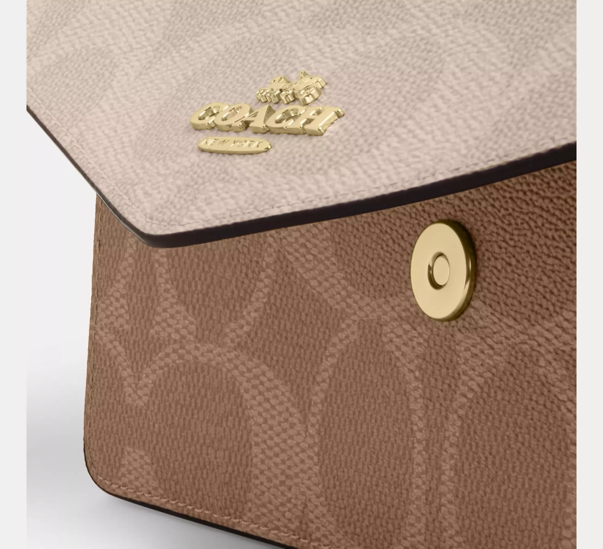 Coach Klare Envelope Crossbody Bag In Blocked Signature Canvas (Size: L26cm, H13.3cm, W7.6cm) CBI99 - Image 6