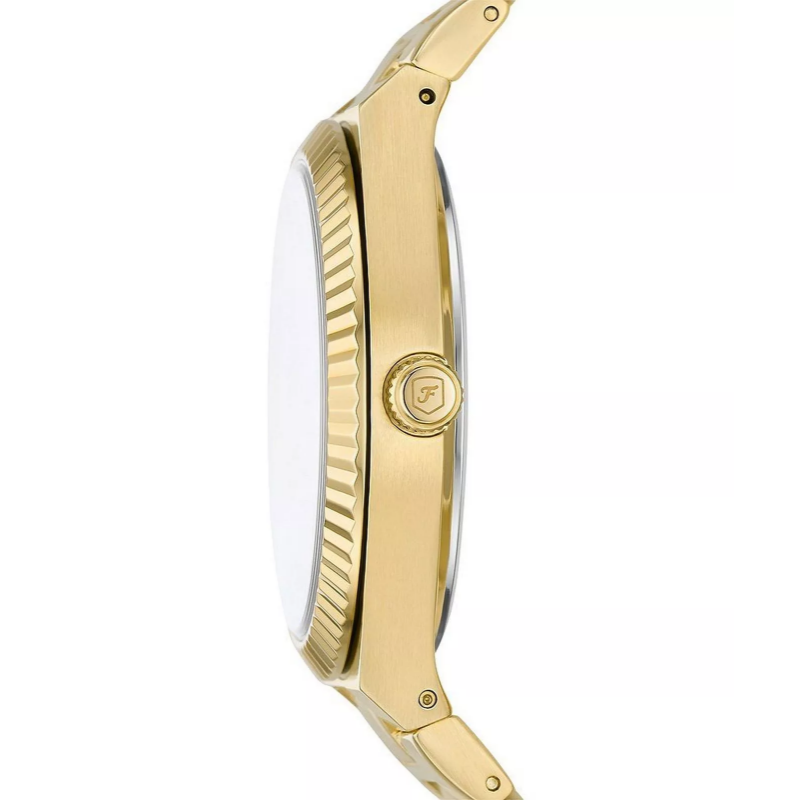 Fossil Women’s Quartz Gold Stainless Steel Gold Dial 33mm Watch ES5338 (Without Tag)
