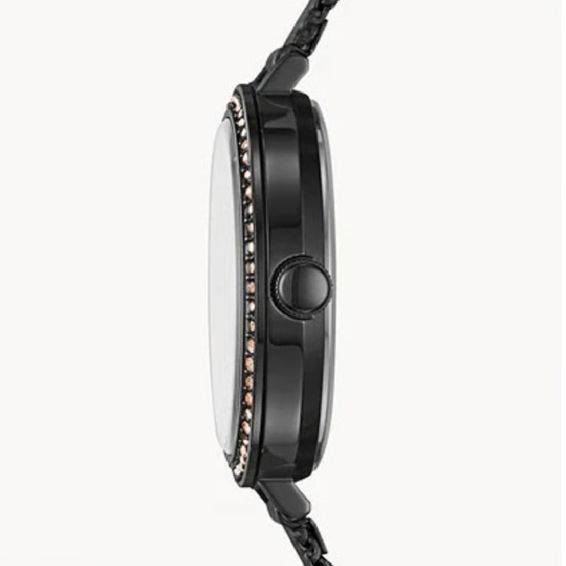 Fossil Women’s Quartz Black Stainless Steel Black Dial 32mm Watch BQ3459 (Without Tag) - Image 2