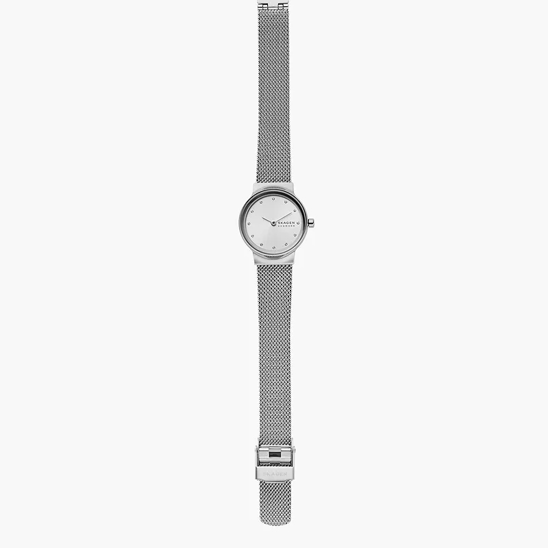 Skagen Women’s Quartz Silver Stainless Steel Silver Dial 26mm Watch SKW2715 (Like New) - Image 2
