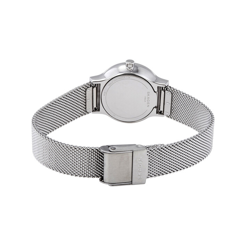 Skagen Women’s Quartz Silver Stainless Steel Silver Dial 26mm Watch SKW2715 (Like New) - Image 4