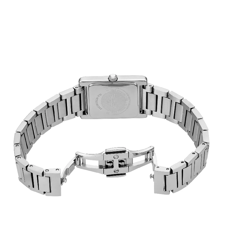 Emporio Armani Women's Quartz Silver Stainless Steel Mother of Pearl Dial 32mm Watch AR11625 - Image 2