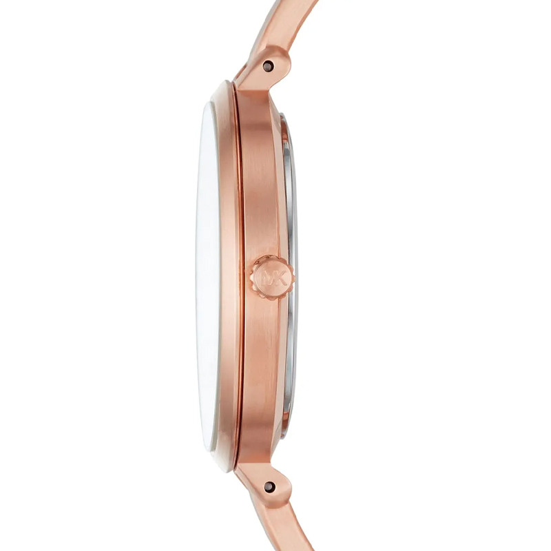 Michael Kors Women’s Quartz Rose Gold Stainless Steel Rose Gold Dial 36mm Watch MK3547 (Like New) - Image 2