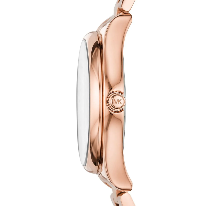 Michael Kors Women’s Quartz Rose Gold Stainless Steel Rose Gold Dial 34mm Watch MK6604