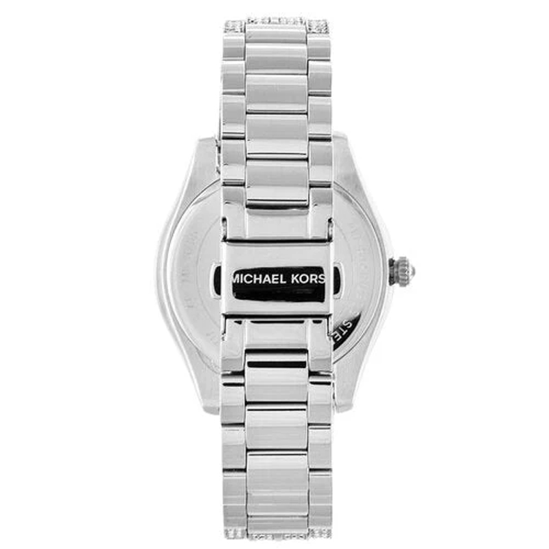 Michael Kors Women’s Quartz Silver Stainless Steel Lauryn Silver Dial 38mm Watch MK3755 (Like New) - Image 3