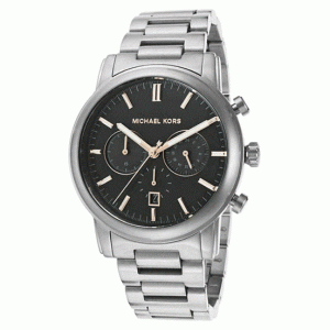 Michael Kors Men’s Chronograph Quartz Grey Stainless Steel Grey Dial 43mm Watch MK8369