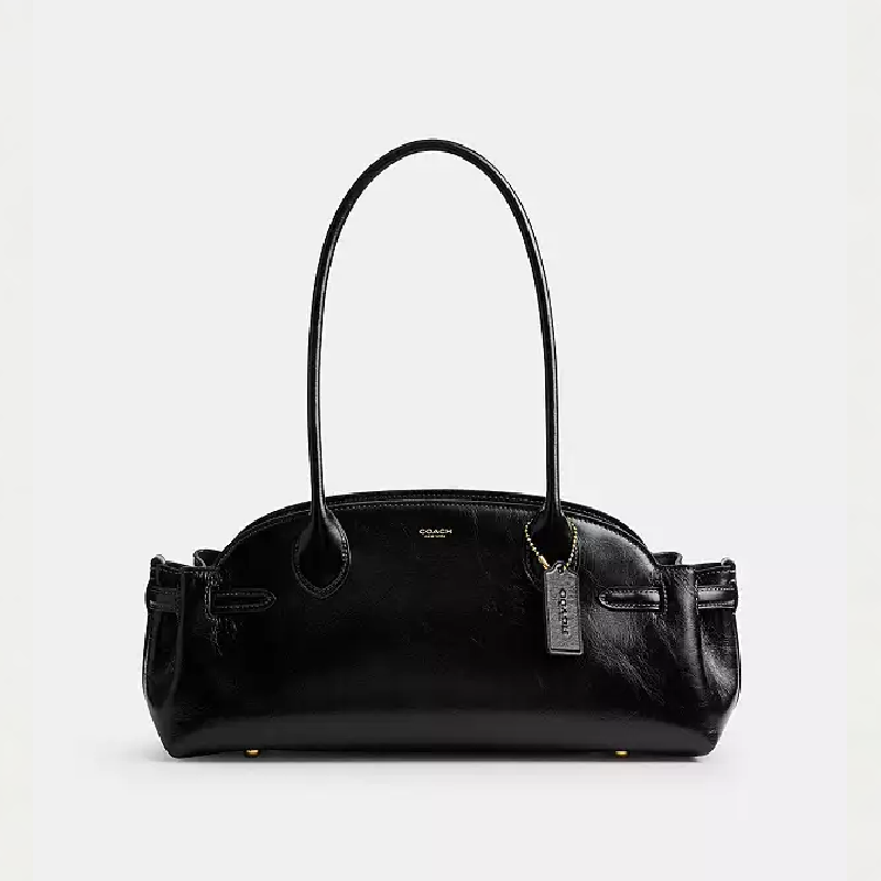 Coach Empire Carryall 34 Signature Canvas Structured Shoulder Tote Bag (Size: L34.3cm H15.9cm W12.1cm) CAM03-1