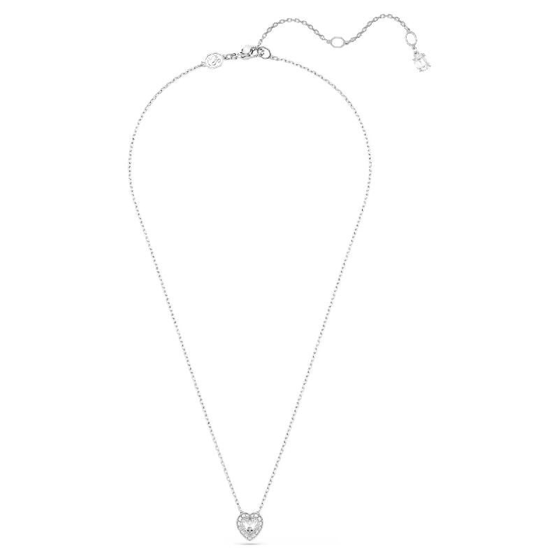 Swarovski Women's Ariana Grande x Swarovski Pendant Mixed Cuts Heart White Rhodium Plated 5720852 - Image 2