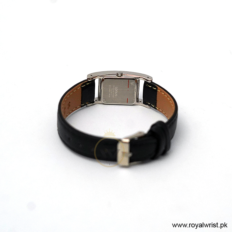 Lorus By Seiko Women’s Quartz Black Leather Strap White Dial 20mm Watch RRW13BX9 (Like New) - Image 6