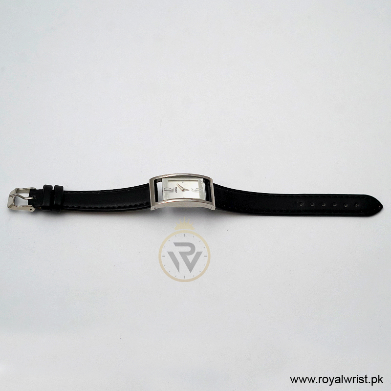 Lorus By Seiko Women’s Quartz Black Leather Strap White Dial 20mm Watch RRW13BX9 (Like New) - Image 5