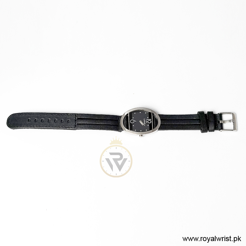 Lorus by Seiko Women’s Quartz Black Leather Strap Black Dial 27mm Watch RRW15CX9/1 (Like New) - Image 3