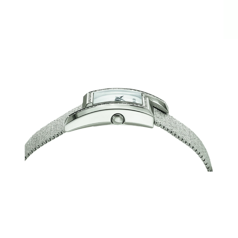 Versace Women's Quartz Swiss Silver Stainless Steel White Dial 21mm Watch VELU00719 (Without Tag) - Image 2