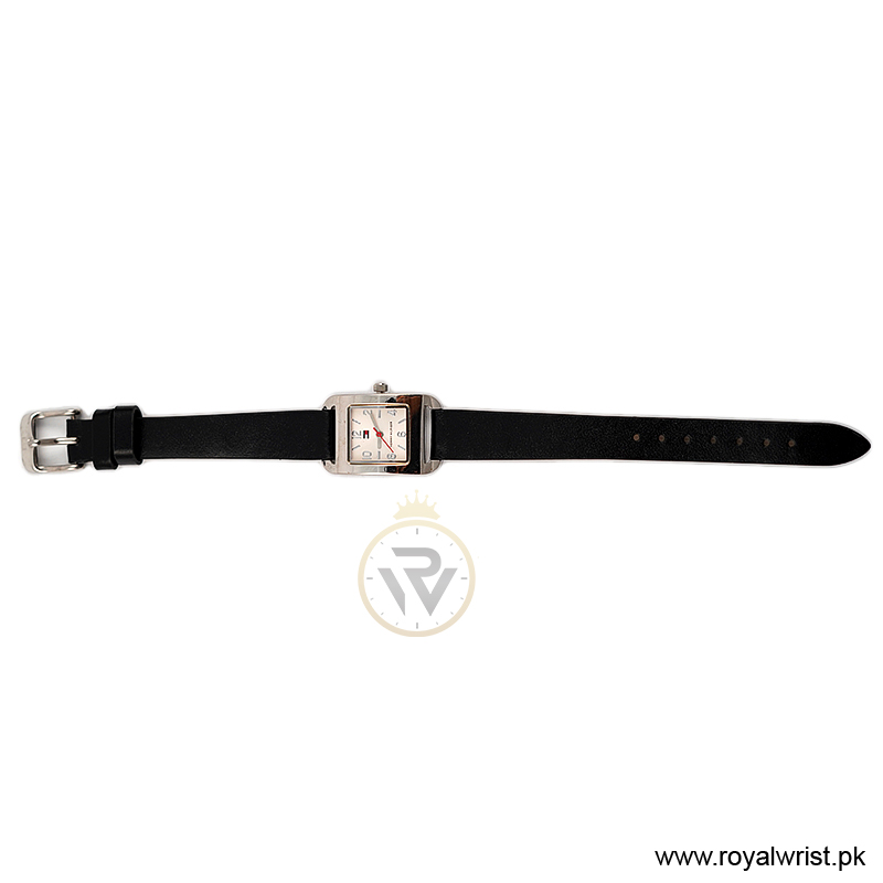 Tommy Hilfiger Women’s Quartz Black Leather Strap Silver Dial 20mm Watch 1780679/2 (Like New) - Image 4