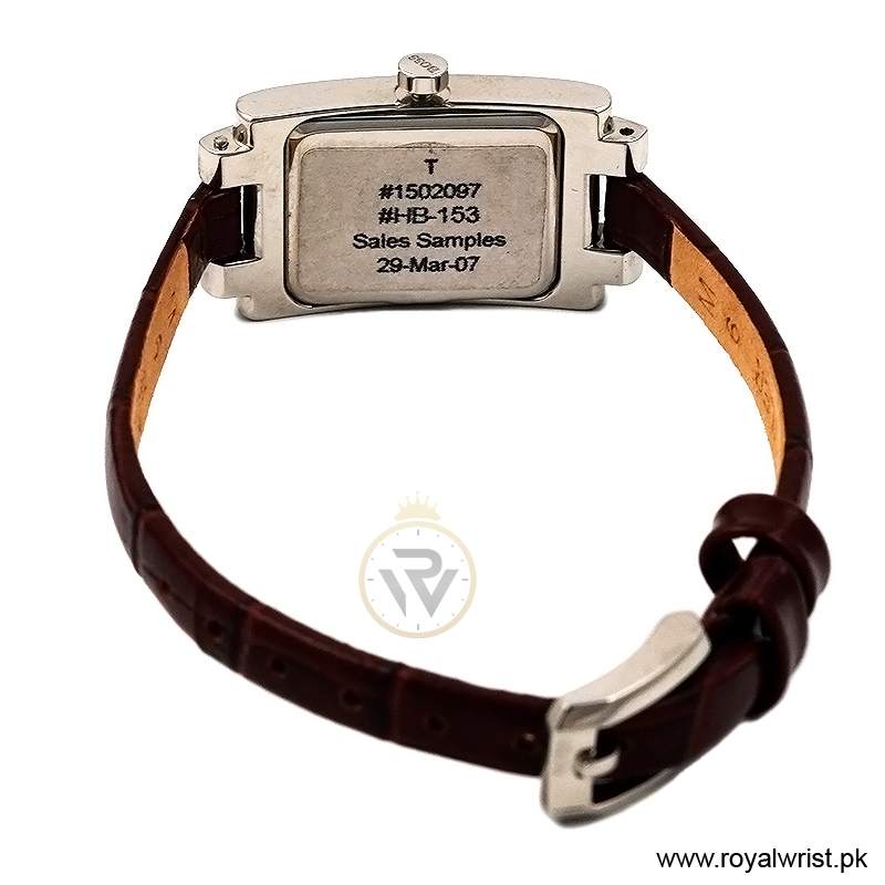 Hugo Boss Women’s Quartz Brown Leather Strap Brown Dial 18mm Watch 1502097/2 (Like New) - Image 3