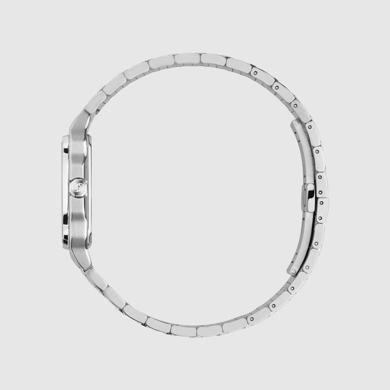 Gucci Women’s Swiss Made Quartz Silver Stainless Steel Silver Dial 30mm Watch YA166504 - Image 2