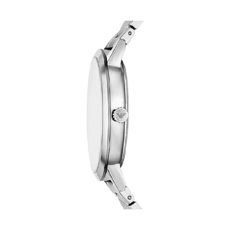 Emporio Armani Men’s Quartz Silver Stainless Steel Silver Dial 43mm Watch AR11730 - Image 4