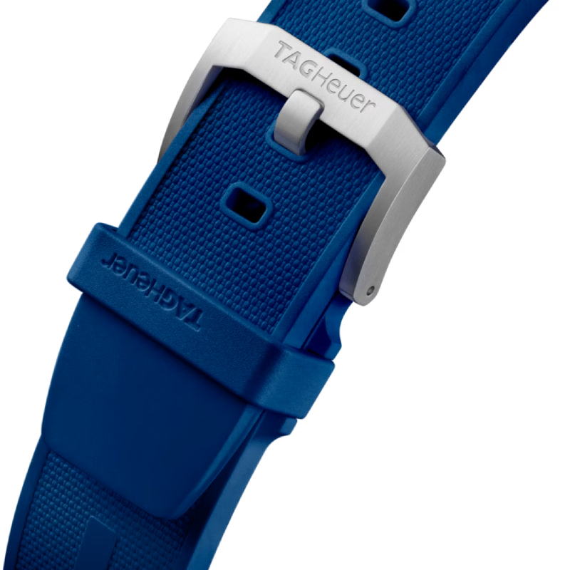 Tag Heuer Formula 1 Chronograph Men's Swiss Made Blue Silicone Strap Blue Dial 43mm Watch CAZ101AV.FT8077 (Factory Leftover) - Image 5